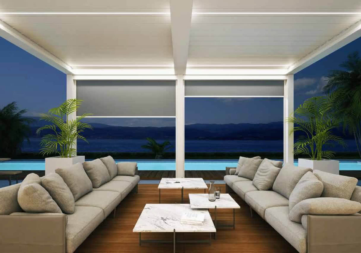 Pergola MB-OPENSKY 140 Aluprof do samodzielnej prefabrykacji