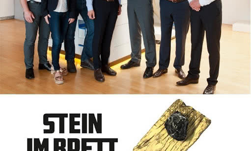 Uznanie konstruktorów dla elementu Schöck Tronsole. Nagroda Stein im Brett